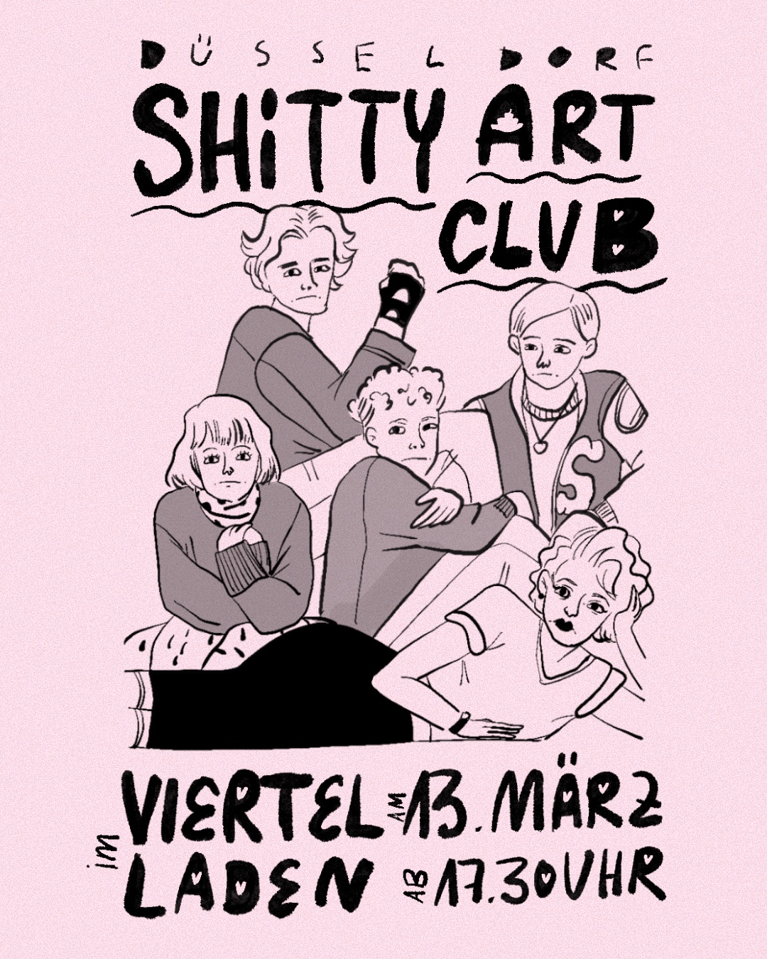 Poster Treffen - Shitty Art Club #1
